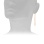 Classical Gold Chain Earrings on a Mannequin