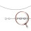 Twisted Cable-link Solid Chain, Width 1.8mm. Hypoallergenic Certified 925 Silver, Rhodium
