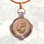 Diamond Swivel Pendant with Tsar Gold 5 Ruble Coin. Special Order