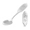 Baby Silver Spoon: An Angel. Hypoallergenic Antimicrobial 925/999 Silver