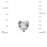 Diamond Heart Kids' Stud Earrings. View 2