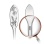 'Lily-of-the-Valley' Baby Silver Spoon. View 2
