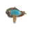 Oval Turquoise Party Ring. View 2