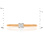 Classic Engagement Ring with 3.3mm Natural Diamond. Hypoallergenic Cadmium-free 585 (14K) Rose Gold. View 2
