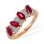 Ruby and Diamond Ring Temporarily out of stock