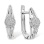 Diamond Leverback Earrings