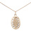 The Holy Great-martyr Catherine Pendant in 585 Rose Gold. View 2