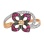 Butterfly Diamond Ruby Ring. view 3