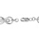 Droolworthy White Gold Bracelet with Diamonds. Tested 585 (14K) White Gold, Rhodium Finish. View 3