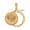 Disassembled Screw-top Pendant with Authentic 5-Ruble Gold Coin