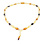Multicolor Amber Necklace