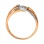 Daydream Ring Featuring Diamonds Totaling 0.08ct. Tested 585 (14K) Rose and White Gold. View 4