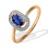 Sapphire and Diamond Ring