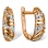 Diamond Leverback Earrings