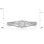 Diamond Cluster on Diamond Lineup White Gold Ring. Tested 585 (14K) White Gold, Rhodium Finish. View 2