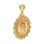 Screw-top Pendant with Authentic 5-Ruble Gold Coin. Angle 2