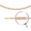 Nonna-link Solid Chain, Width 2.8mm. Certified 585 (14kt) Rose Gold, Diamond Cuts
