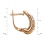 Diamond Leverback Earrings. View 2