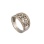 White Gold Russian Diamond Ring