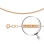 Single Curb-link Solid Chain, Width 1.6mm. Certified 585 (14kt) Rose Gold, Diamond Cuts