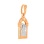 Diamond Hodegetria icon pendant. View 2