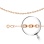 Oval Cable-link Chain, Width 1.7mm. Diamond-cut Solid 585 (14kt) Rose Gold