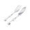 Master Serving Set of Fork and Knife for Fish. 830/999 Silver, Stainless Steel
