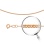 Curb-link Solid Rose Gold Chain 1.25mm Wide. Diamond-cut Tested 14kt (585) Rose Gold