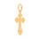 Orthodox Cross 14kt Rose Gold Pendant. View 2