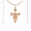 Deisis-style Byzantine Prayer Cross. Reverse