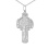 'Holy Spirit' Orthodox Silver Cross. View 2