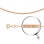 Single Curb-link Solid Chain, Width 1.6mm. Certified 585 (14kt) Rose Gold, Diamond Cuts