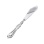 Master Silver Serving Knife for Soft Meals. Hypoallergenic 830/999 Silver, Stainless Steel