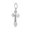 Diamond Orthodox Cross 'Her Purity'. View 2