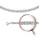 Nonna-link Solid Chain, Width 3.8mm. Hypoallergenic Certified 925 Silver, Rhodium