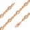 Outstanding Bracelet with 30 Calibrated Diamonds. Hypoallergenic Cadmium-free 585 (14K) Rose Gold. View 2