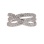 CZ Interwoven Ring. View 2