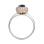 Premuim Karatoff Series. 'Kashmir' Blue Sapphire and Diamond Ring in 750 Gold. View 3
