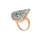 Certified Emerald and Diamond Ring. Red Carpet Event Ring. View 3