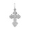 Reverse of 'The Life-Giving Cross' Women's Silver Pendant