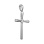 Diamond Illusion-Set Cross of White Gold - Angle 2