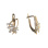 CZ Rose Gold Earrings