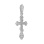 All-Seeing Eye White Gold Cross. View 2