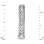 Height of 20 Diamonds Half-Eternity Huggie Earrings.