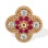 Ruby and Diamond Pendant