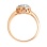 Designer Diamond Cluster Engagement Ring. View 3