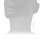 Polished Gold Pyramid Threader Earrings on a Mannequin