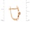 Galactic Diamond Leverback Earrings. View 2