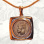 Square Pendant with Tsar Gold 5 Rubles. Special Order