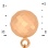Size of Faceted Gold Sphere